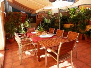 Patio nebo venkovní prostory v ubytování Barcelona Central Garden Hostal