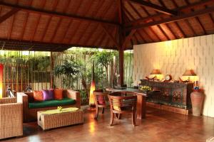Istumisnurk majutusasutuses Junjungan Ubud Hotel and Spa