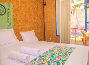 Ένα ή περισσότερα κρεβάτια σε δωμάτιο στο Tropical House Bungalows +90 φωτογραφίες