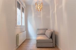 Χώρος καθιστικού στο Apartamento Miribilla