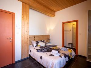 Postel nebo postele na pokoji v ubytování B&B Casa de Paja