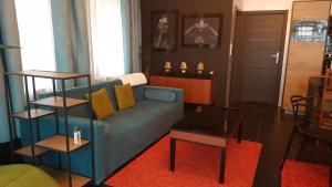 Część wypoczynkowa w obiekcie Apartamenty Centrum Krawiecka