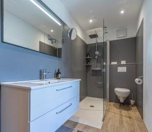 Kúpeľňa v ubytovaní Ferienwohnung Bad Aussee