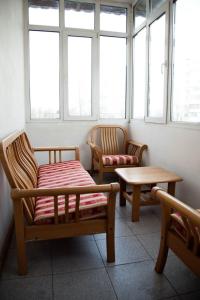 Posezení v ubytování Hotel Obolon