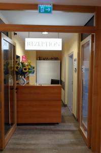 Lobi atau kawasan kaunter penerimaan di PrivatHotel Probst