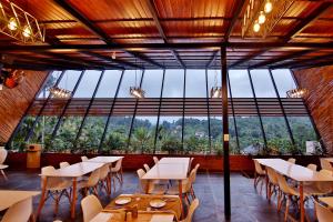 Restaurace v ubytování Le Villagio Resort & Domes