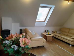 Posezení v ubytování Camping & Guest House Pliskovice