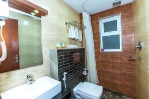Koupelna v ubytování Kathmandu Suite Home