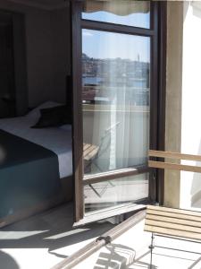 A balcony or terrace at GALATAHAN Hotel Istanbul Karakoy