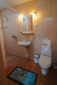 Koupelna v ubytování Villa Ene