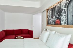 Posezení v ubytování Olive Green Hotel