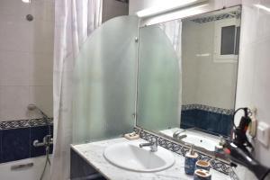 Koupelna v ubytování B&B Cote D'azur