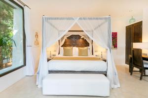 Cama ou camas em um quarto em Agroturismo Atzaró