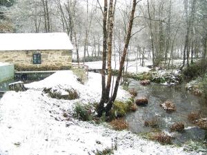 Molino de Louzao v zime