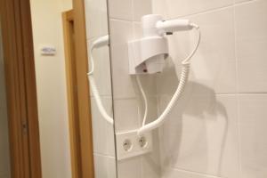 Koupelna v ubytování Hostal Mónaco