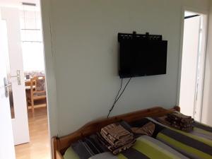 TV a/nebo společenská místnost v ubytování Apartmenthotel Hohegeiß Kasing MIT FREIEM WLAN und Schwimmbad