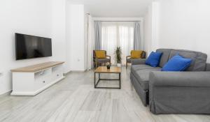 TV a/nebo společenská místnost v ubytování Apartamento Ferrandiz