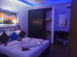 Katil atau katil-katil dalam bilik di Asaa View Maldives
