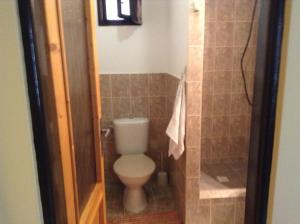 A bathroom at Chalupa Kucbel