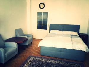 Posteľ alebo postele v izbe v ubytovaní Apartment Anna Vysehrad