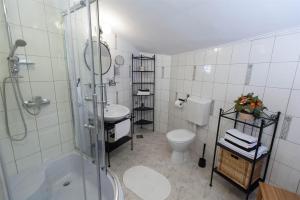 Kúpeľňa v ubytovaní Villa Ljilja
