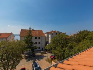 a view from the roof of a building at Apartments Alin in Dramalj