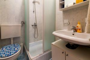 Ein Badezimmer in der Unterkunft Apartments Alin