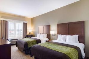 Krevet ili kreveti u jedinici u objektu Comfort Inn Blackshear Hwy 84