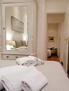 Posteľ alebo postele v izbe v ubytovaní Borgo Pio 51 Apartment Vatican