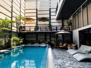 Басейн в или близо до CHECK inn Phnom Penh BKK1