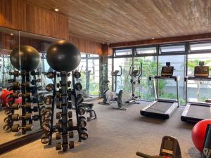 Gimnàs o zona de fitness de CHECK inn Phnom Penh BKK1