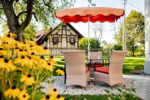 Zahrada ubytování Ferienhof Moosing
