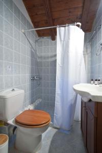 Koupelna v ubytování Elia Apartments Chrisso