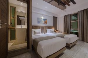 Cama o camas de una habitación en Hotel Ocean Grand at Hulhumale