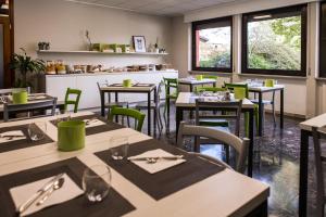 A restaurant or other place to eat at Albergo Ristorante Belvedere