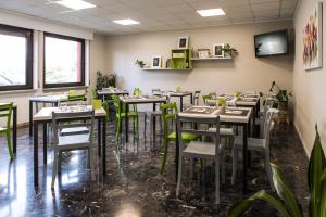 A restaurant or other place to eat at Albergo Ristorante Belvedere