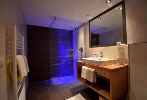 A bathroom at Haus Hubertus