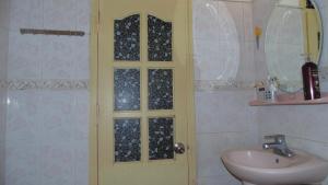 Koupelna v ubytování Homestay Nam Dong