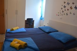 Ένα ή περισσότερα κρεβάτια σε δωμάτιο στο Apartment ARIA, KOPER CENTER
