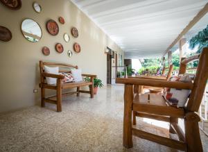 Posezení v ubytování Hotel Diriá Santa Cruz