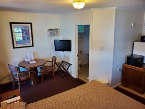 TV a/nebo společenská místnost v ubytování Lake View Motel