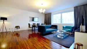 Telewizja i/lub zestaw kina domowego w obiekcie Vienna Residence, Naschmarkt - Karlsplatz