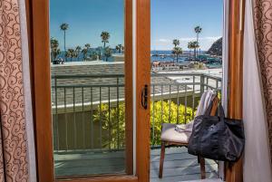 Balkón nebo terasa v ubytování The Avalon Hotel in Catalina Island