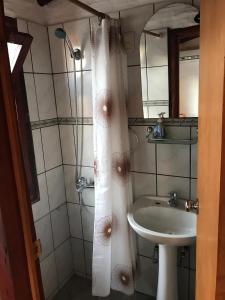 Koupelna v ubytování Apartamentos Céntricos avenida Piria