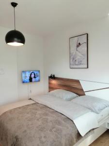 Posteľ alebo postele v izbe v ubytovaní Apartman EDEN No 1