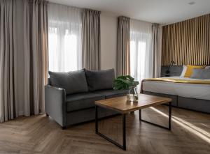 Posezení v ubytování Jono kalnelis Apartments
