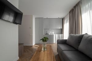 Posezení v ubytování Jono kalnelis Apartments