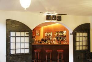 Lounge nebo bar v ubytování Hotel Alpenkrone