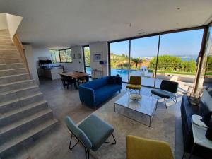 Posezení v ubytování LA CALADE