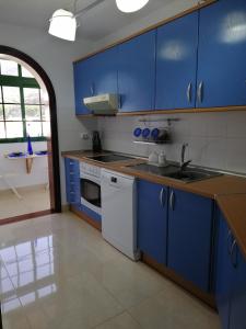 Kuchyň nebo kuchyňský kout v ubytování La Palmita House Flat